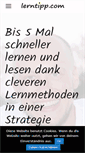 Mobile Screenshot of lernmethoden.com